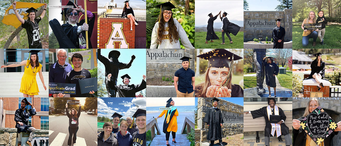 App State virtual graduation